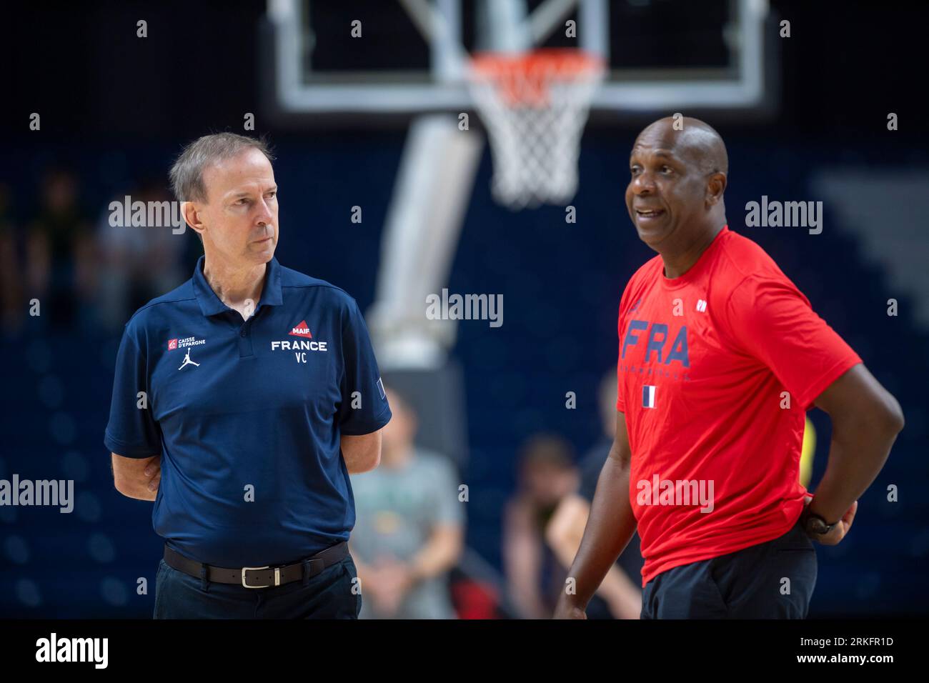 VILNIUS, LITHUANIA august 11th 2023 FIBA World Cup 2023 tuneup game