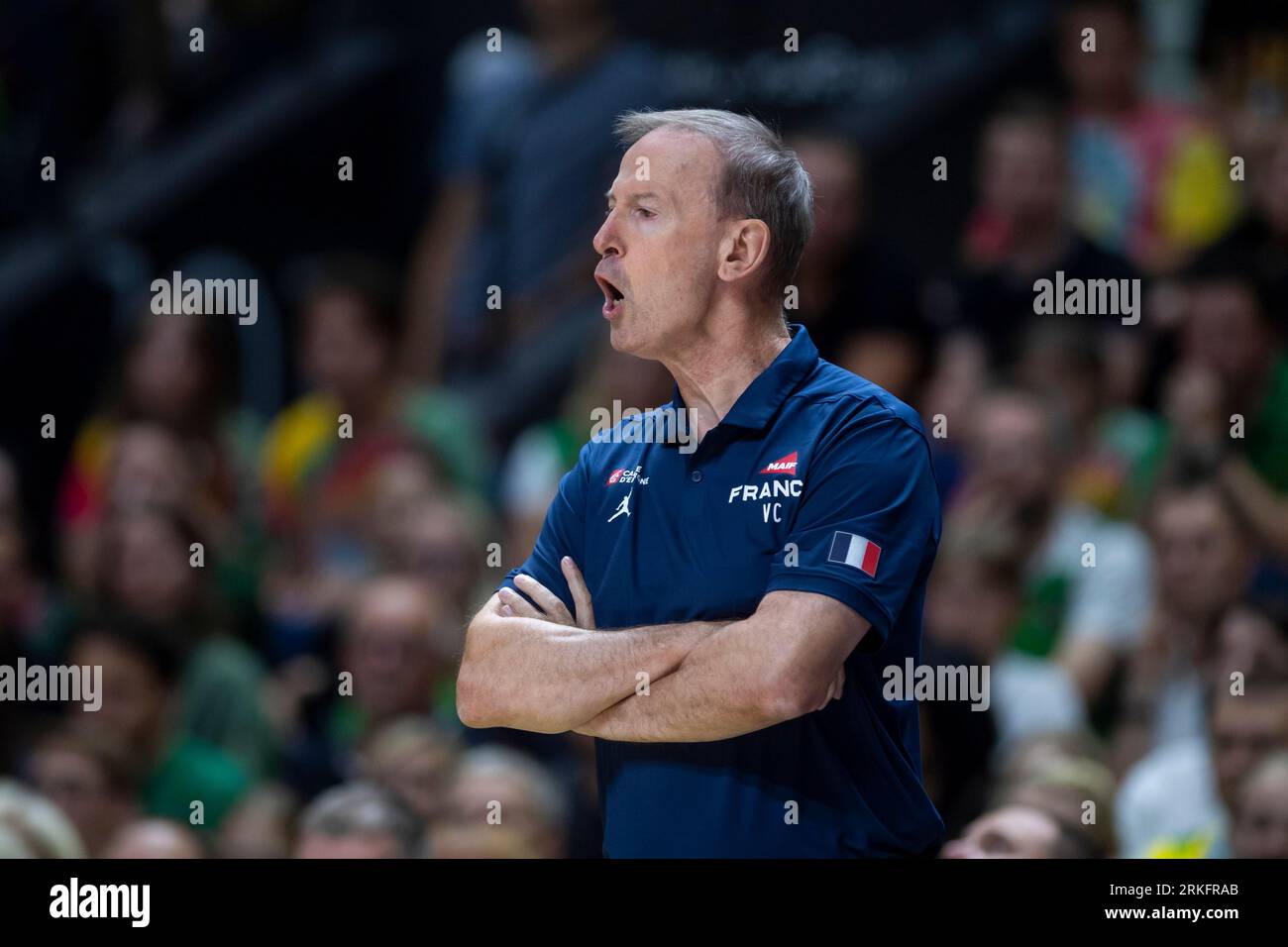 VILNIUS, LITHUANIA august 11th 2023 FIBA World Cup 2023 tuneup game