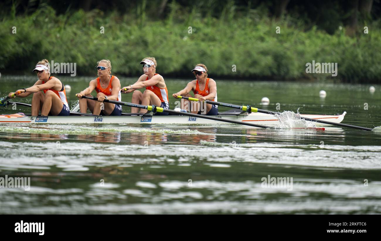AMSTERDAM Benthe Boonstra, Hermijntje Drenth, Tinka Offereins and