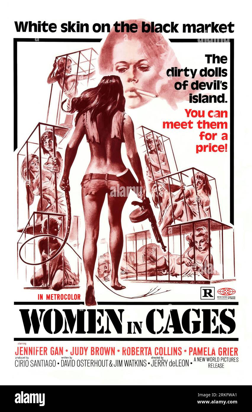 WOMEN IN CAGES (1971). Credit: NEW WORLD INTERNATIONAL / Album Stock Photo