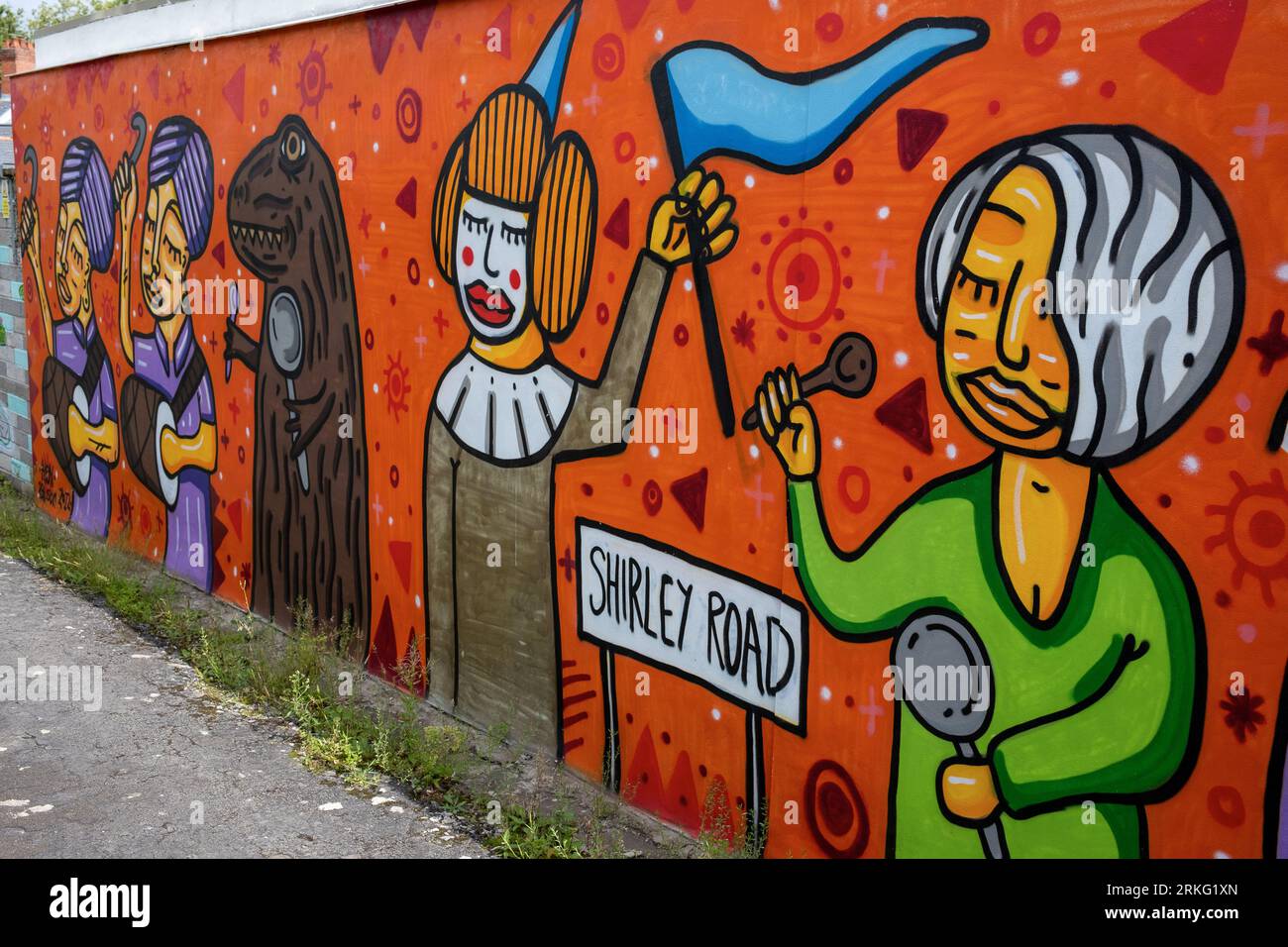 Cardiff Street Art / Cardiff Graffiti Art Stock Photo Alamy