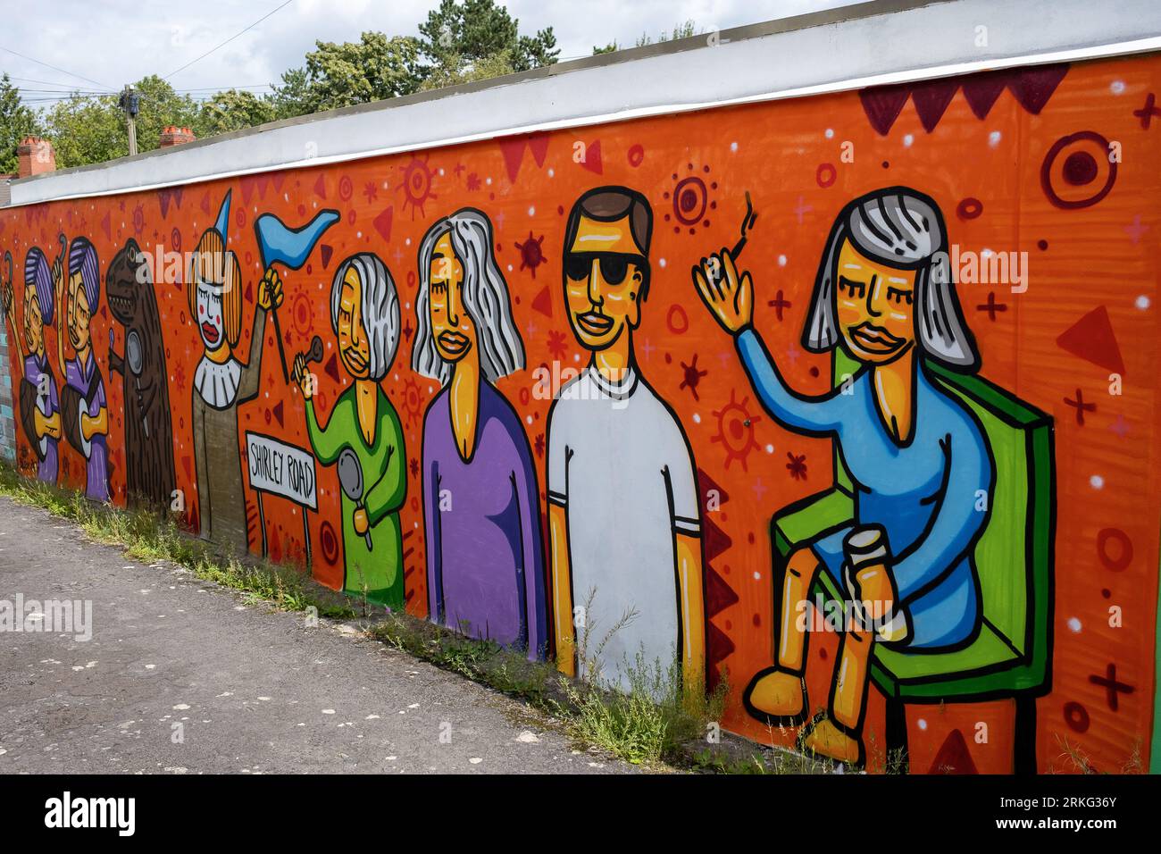 Cardiff Street Art / Cardiff Graffiti Art Stock Photo Alamy