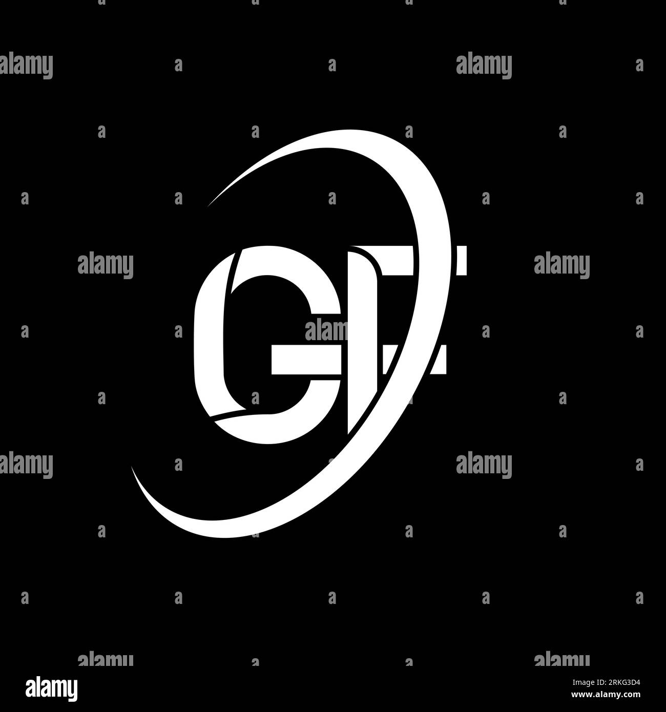 Gf Icon Letters GF logo. G F design. White GF letter. GF/G F letter logo design ...