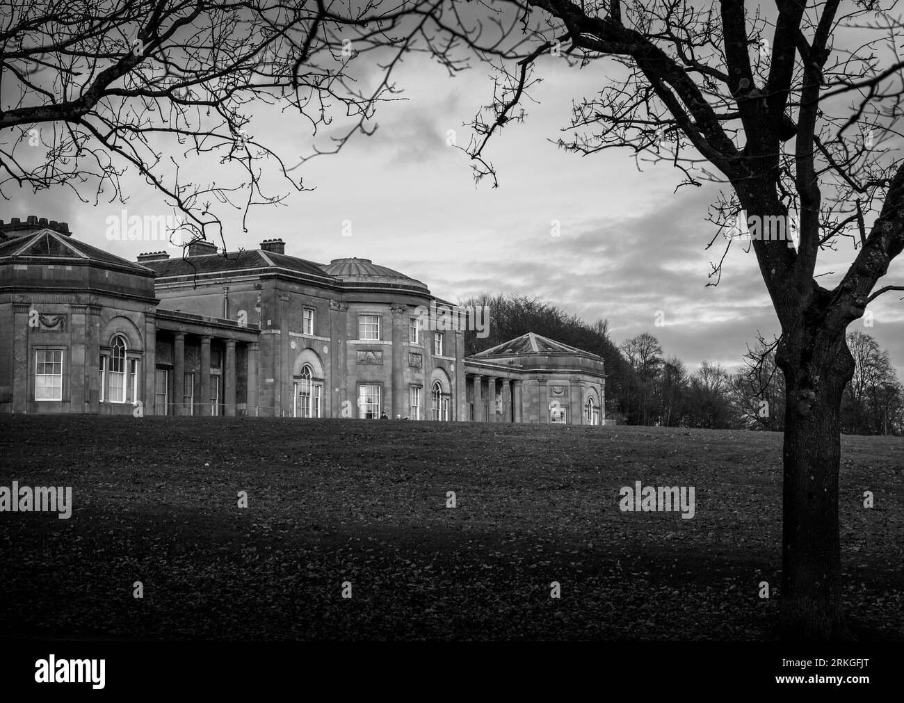 A scenic view of Heaton Park in Manchester, United Kingdom in grayscale Stock Photo Alamy A scenic view of Heaton Park in Manchester, United Kingdom in grayscale Stock Photo Alamy