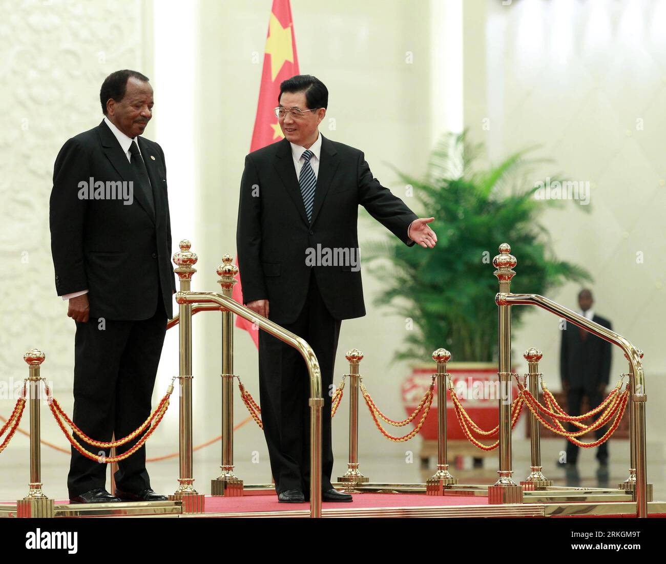 Chinese president hu jintao president hi-res stock photography and