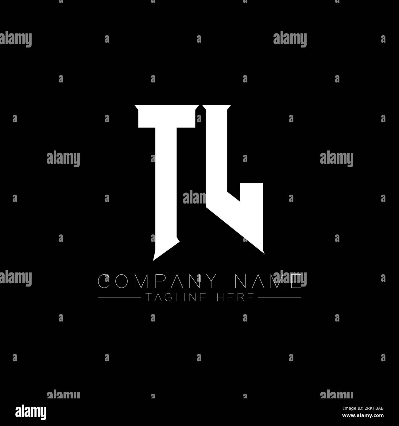 TL Letter Logo Design. Initial letters TL gaming's logo icon for technology companies. Tech letter TL minimal logo design template. TL letter design v Stock Vector