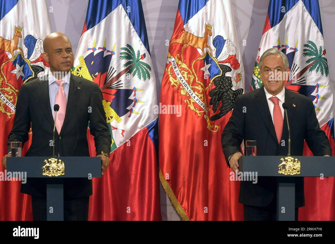 President chile sebastian pinera hi-res stock photography