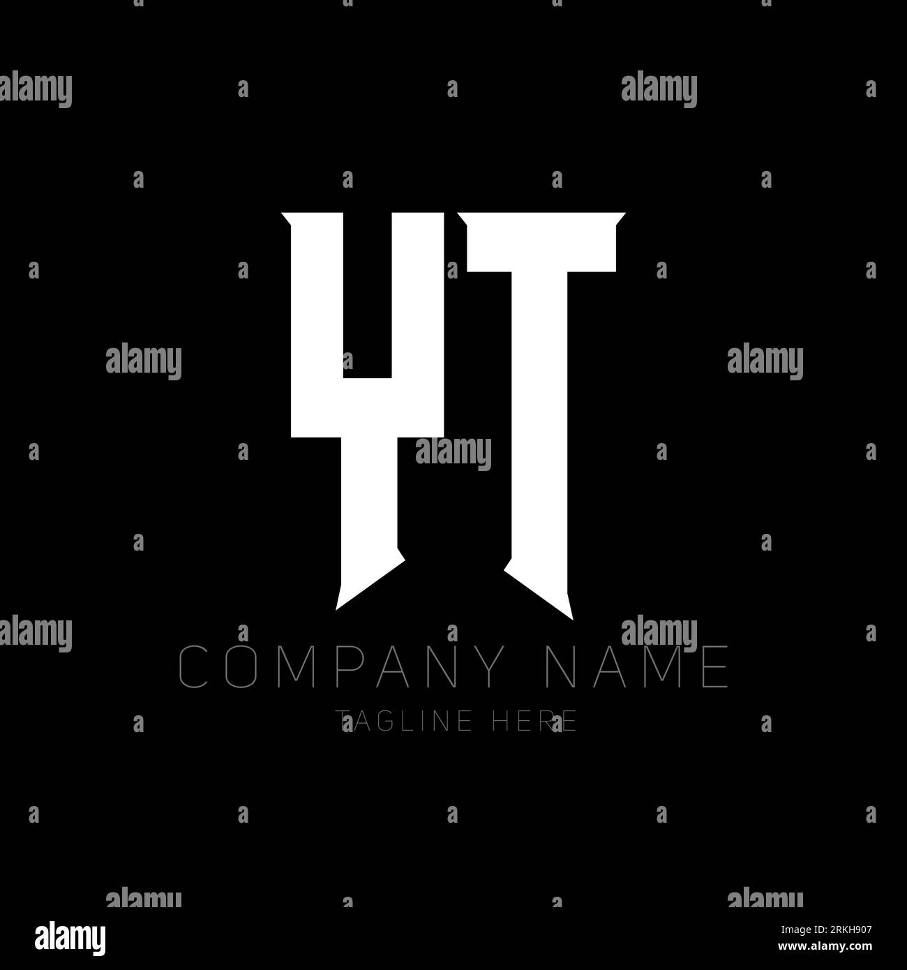 Yt gaming letters Stock Vector Images - Alamy