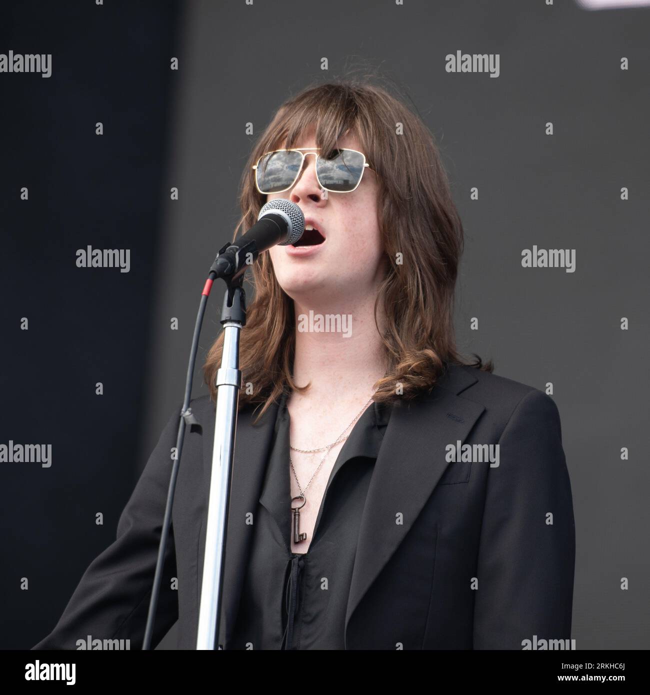 The Blossoms open the Common Stage at Victorious Festival Portsmouth 2023 Stock Photo