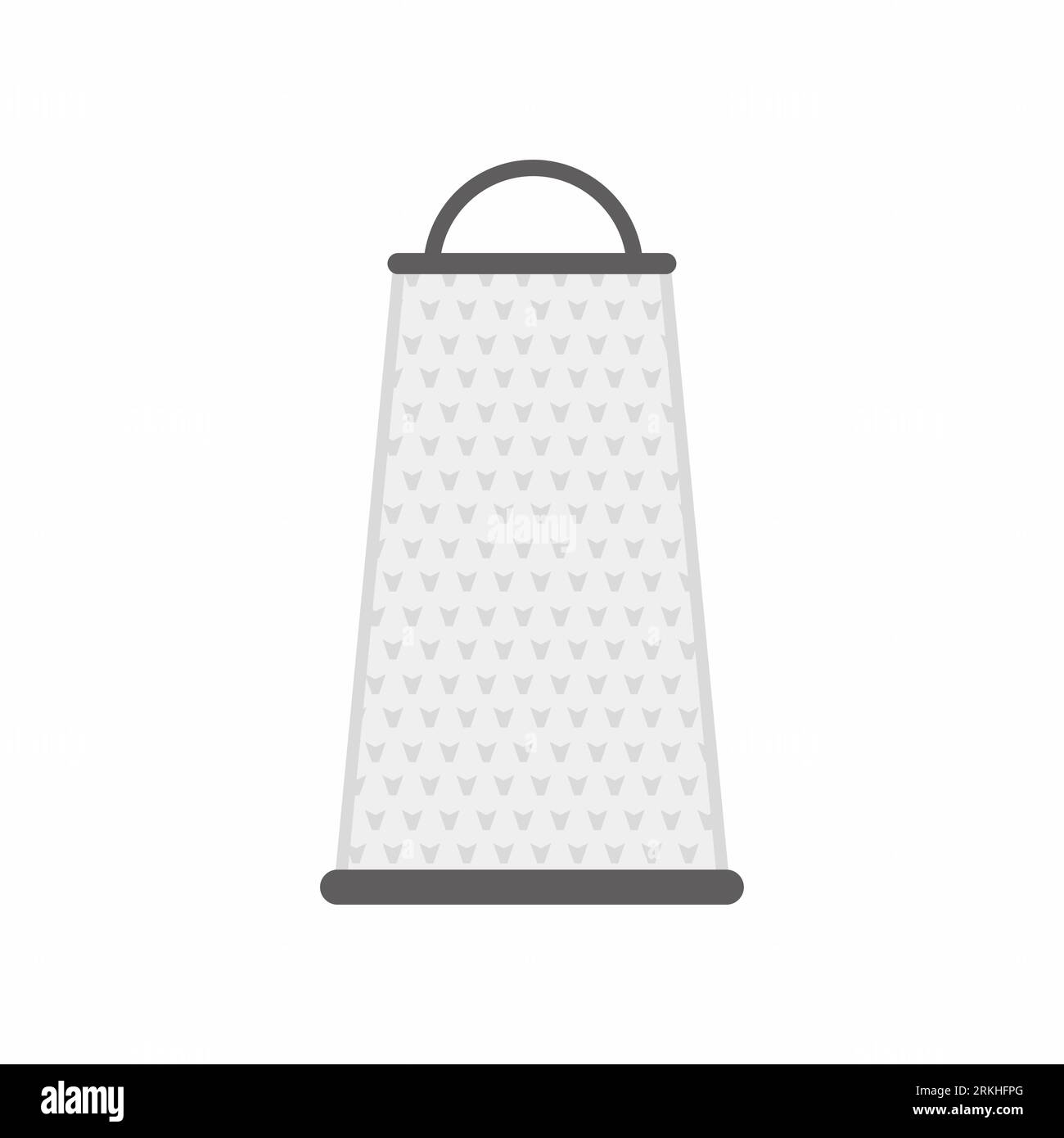 Grater flat icon. Kitchen utensil for food preparation. Cooking ...