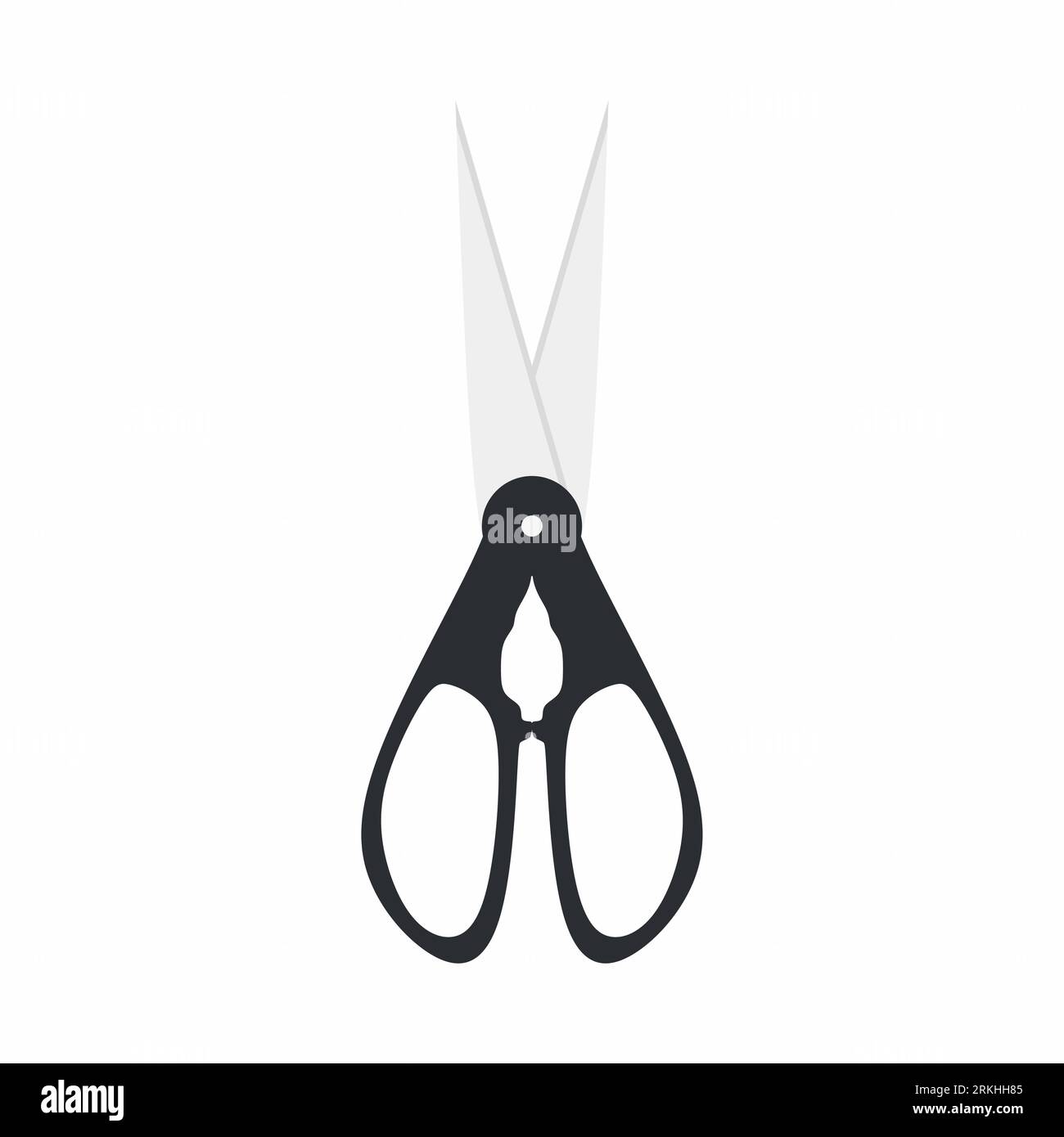 Knitting scissors icon. Cartoon of Knitting scissors vector icon for web  design isolated on white background Stock Vector Image & Art - Alamy