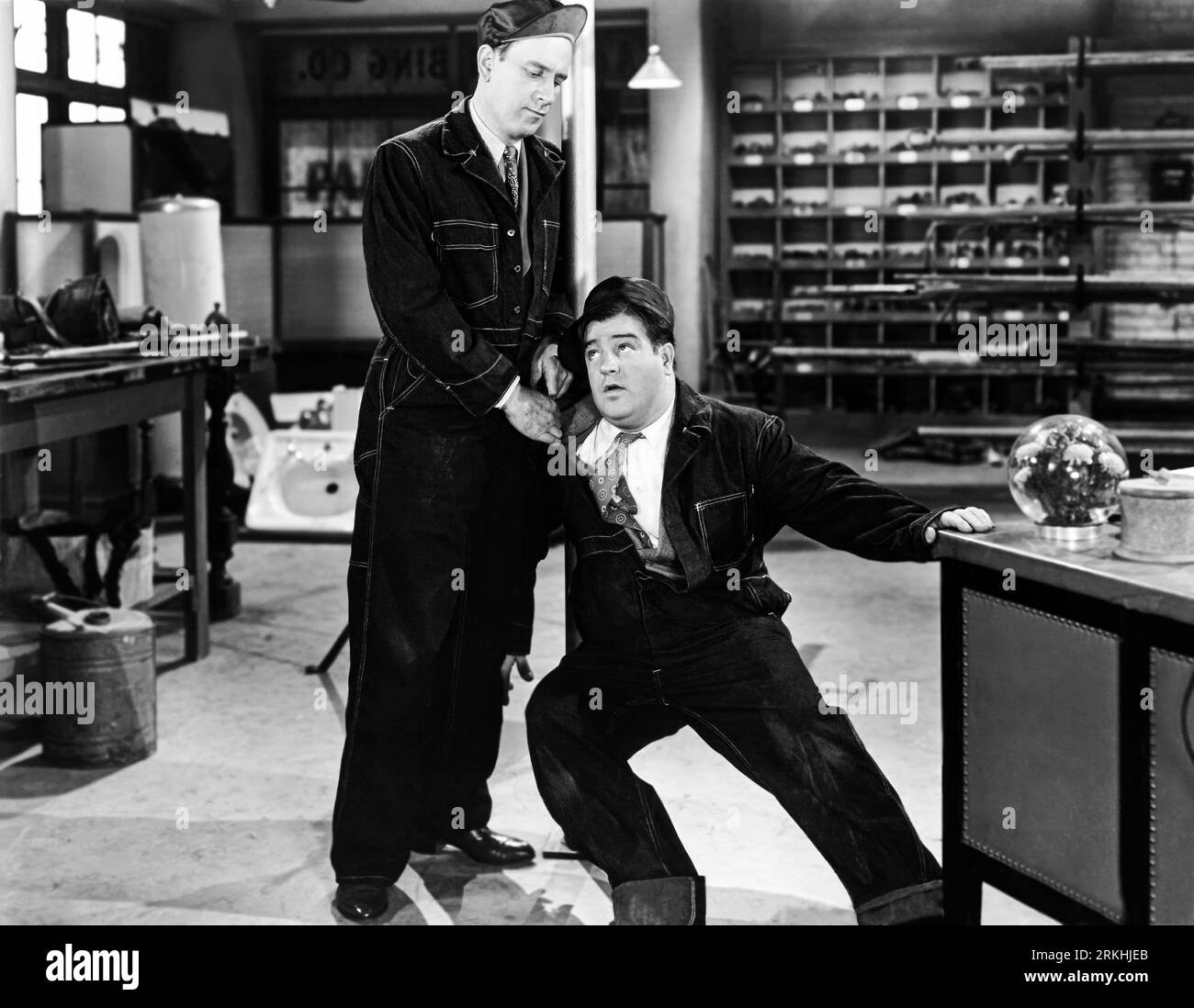 BUD ABBOTT and LOU COSTELLO in IN SOCIETY (1944), directed by JEAN