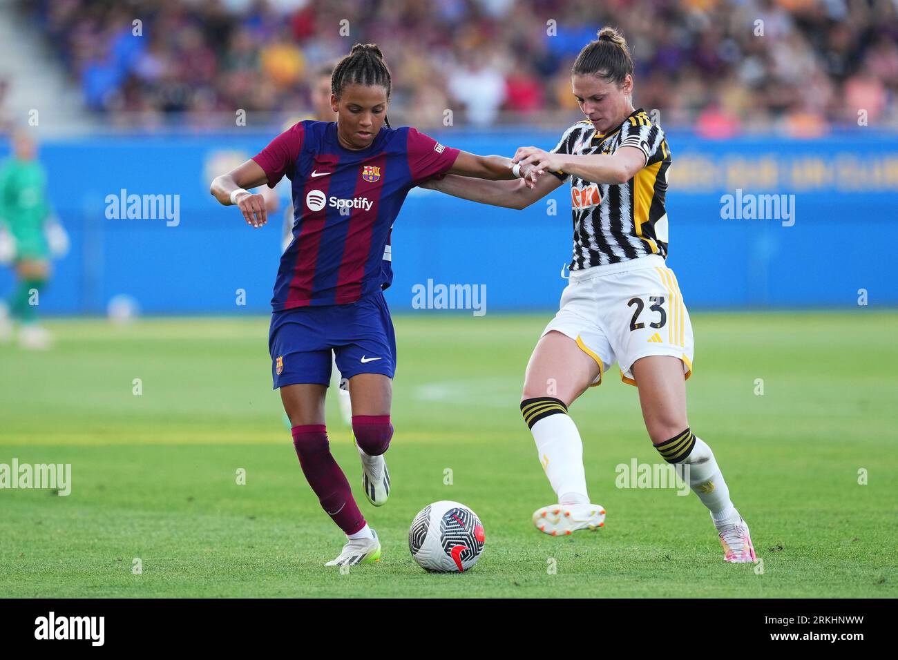 Barcelona, Spain. 24th Aug, 2023. Vicky Lopez of FC Barcelona and ...