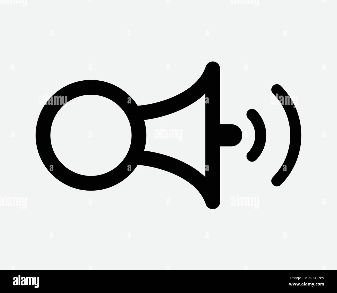 Loudspeaker Icon Loud Speaker Megaphone Communication Sound Audio