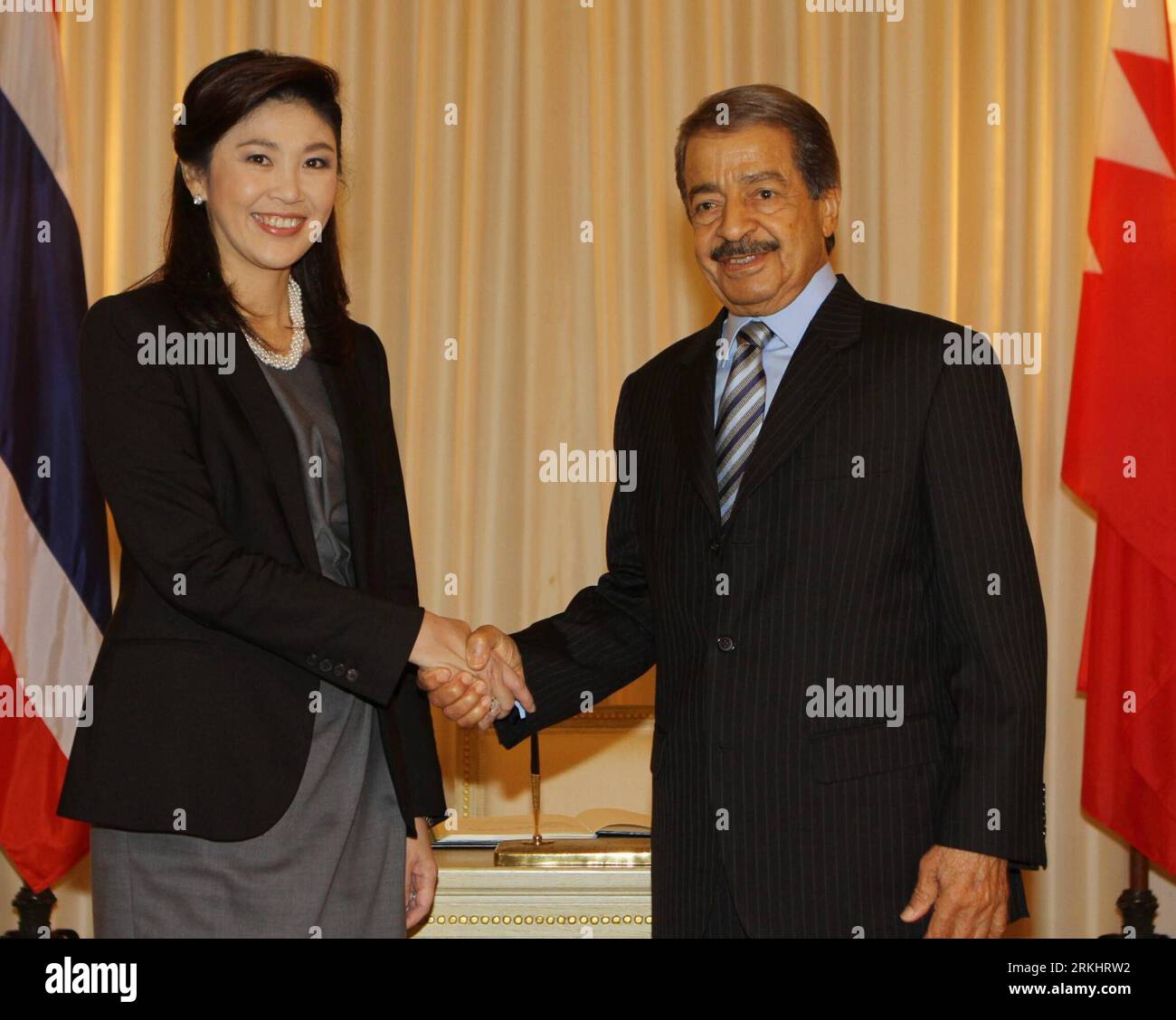 Sheikh khalifa bin salman hi-res stock photography and