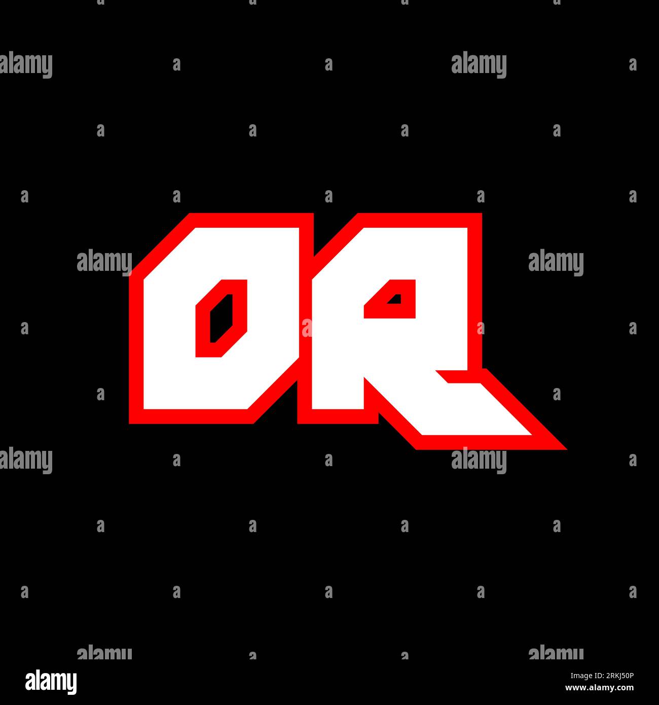 O And R Together Initial o and r Stock Vector Images - Alamy