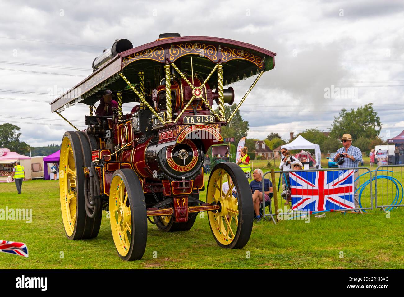 Fordingbridge, Hampshire UK. 25th August 2023. The first ever Steam