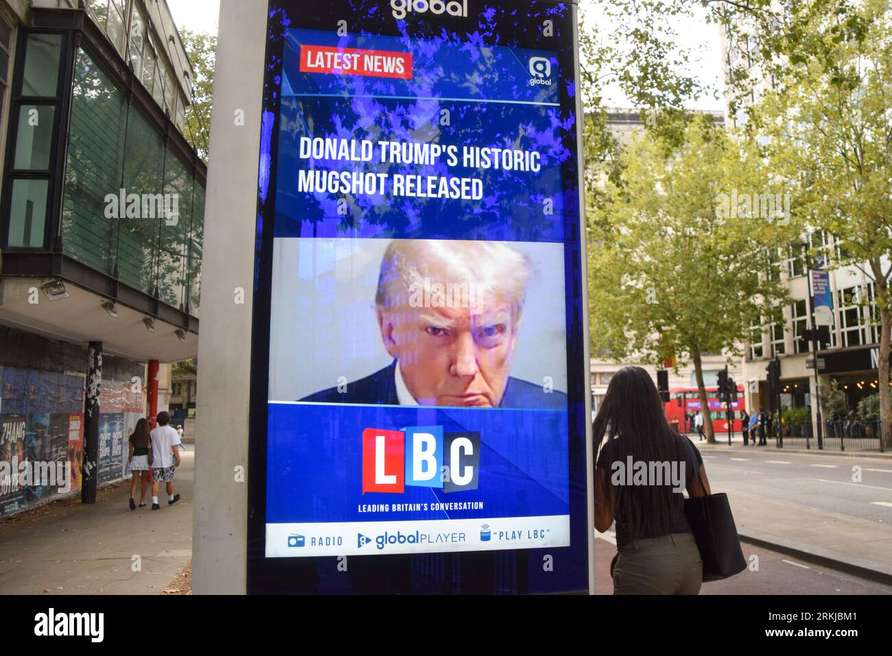 Lbc Display Donald trump portrait 2023 hi-res stock photography and images - Alamy