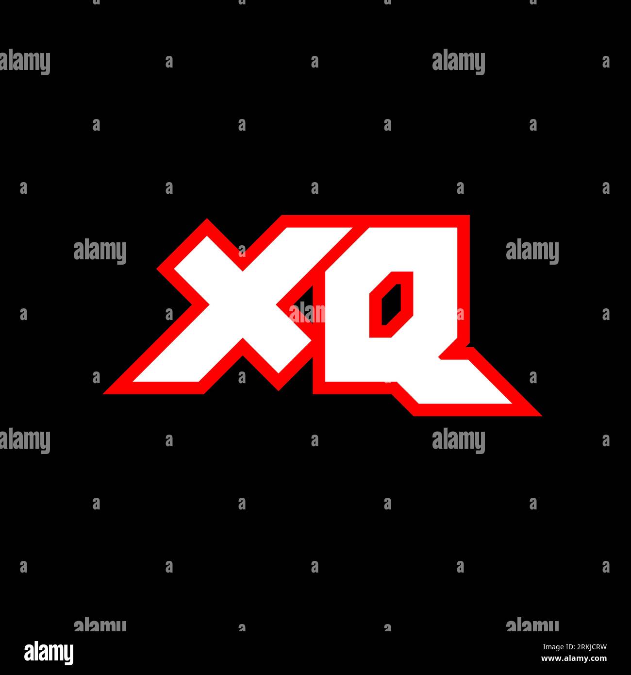 Xq letter Stock Vector Images - Alamy
