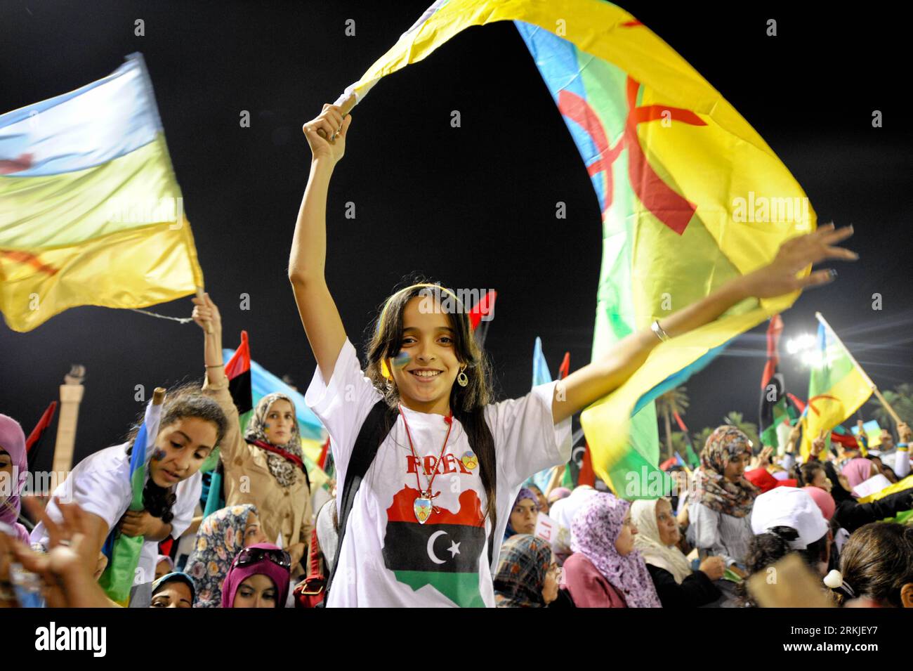 Amazigh flag hi-res stock photography and images - Alamy