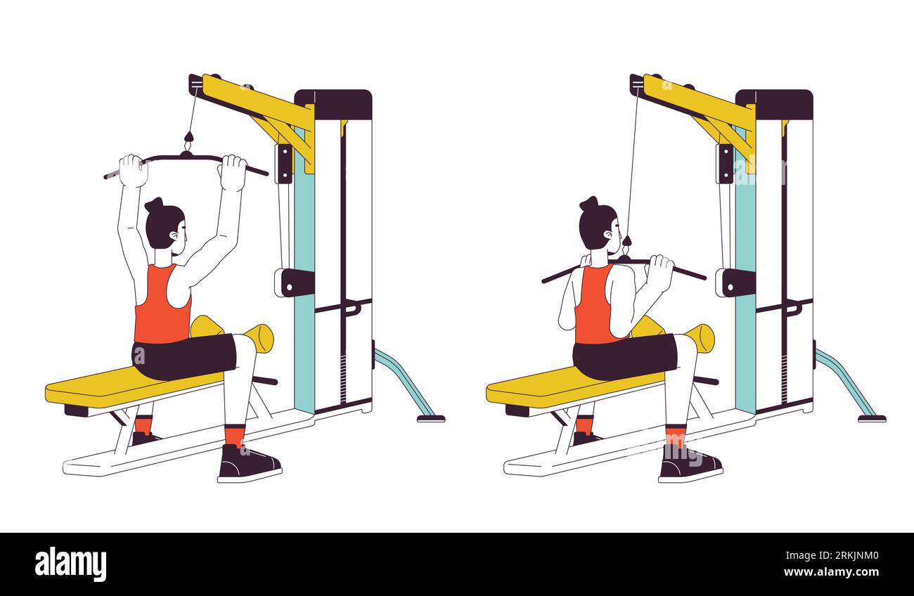 Building a lat pulldown machine clearance