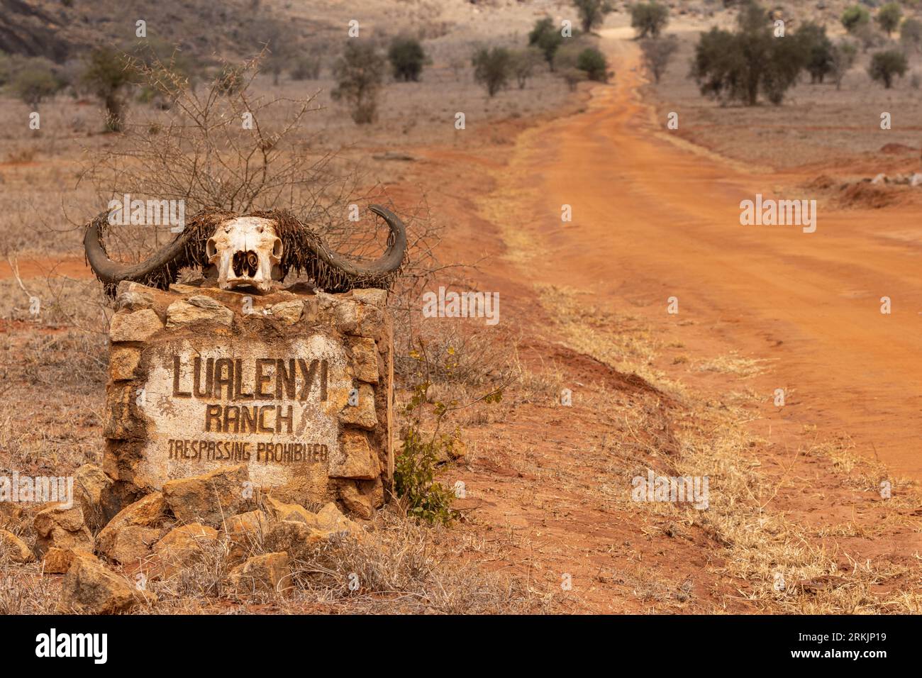 Lualenyi ranch, Taita Hills, Kenya, Africa Stock Photo