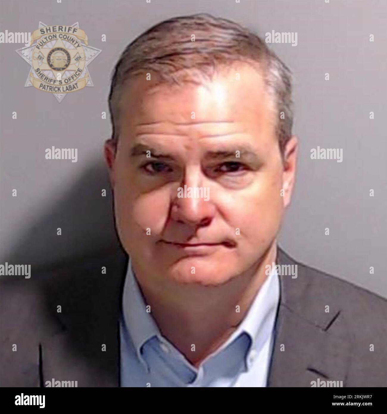 Atlanta, USA. 25th Aug, 2023. Shawn Still, Georgia Republican and Member of the Georgia State Senate since 2023, seen here in a booking photo released to the media by the Fulton County Sheriff's Office, surrendered at the Fulton County Jail on charges related to a Georgia case involving former President Donald Trump that is alleging an illegal plot to overturn the former president's 2020 election loss. (Photo by Fulton County Sheriff's Office via Credit: Sipa USA/Alamy Live News Stock Photo