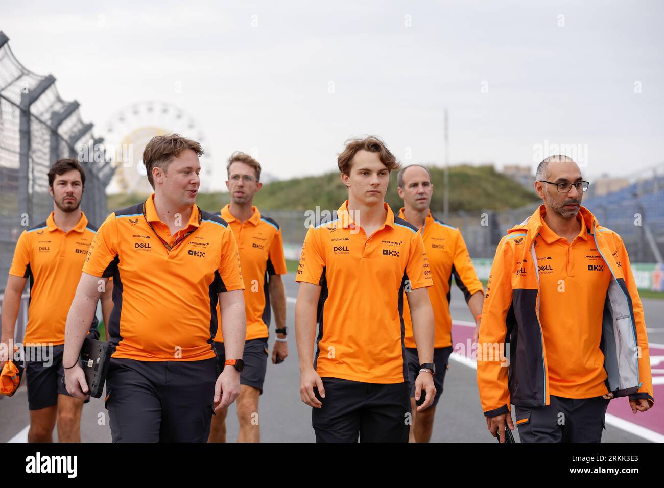 Trackwalk ZANDVOORT, NETHERLANDS - AUGUST 24: Oscar Piastri of McLaren F1 Team ...