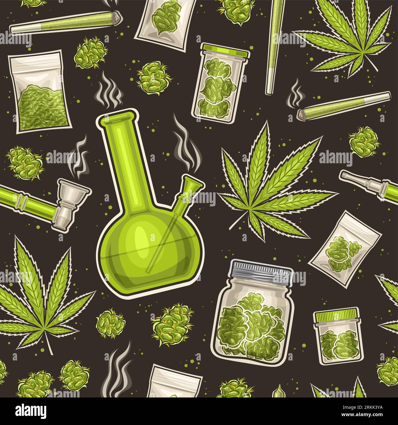 Sativa vector vectors hi-res stock photography and images - Page 8 - Alamy, image size:1300x1390