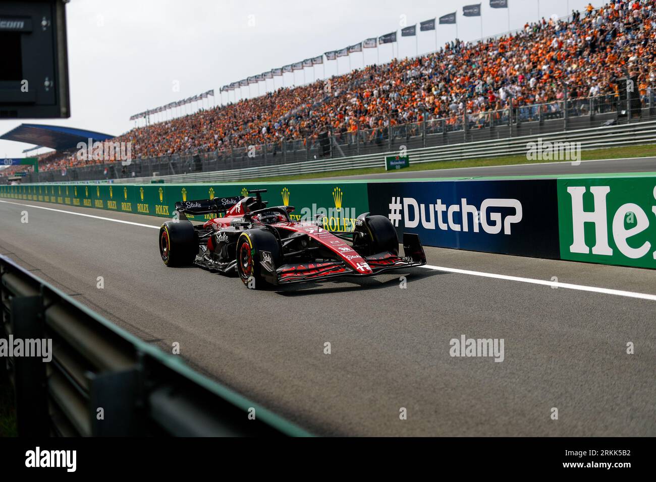 Zandvoort, Pays Bas. 25th Aug, 2023. 77 Bottas Valtteri (fin), Alfa 