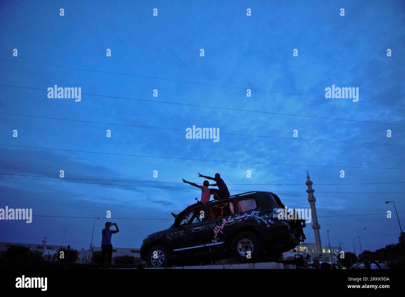 Gaddafi death hi-res stock photography and images - Page 2 - Alamy