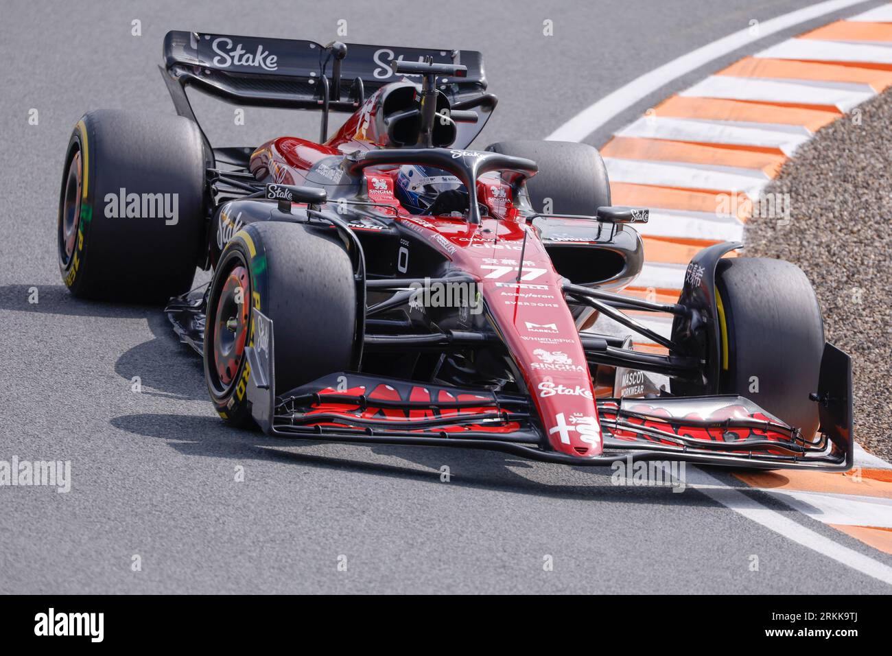 ZANDVOORT, NETHERLANDS - AUGUST 25: Valtteri Bottas of Alfa Romeo F1 ...