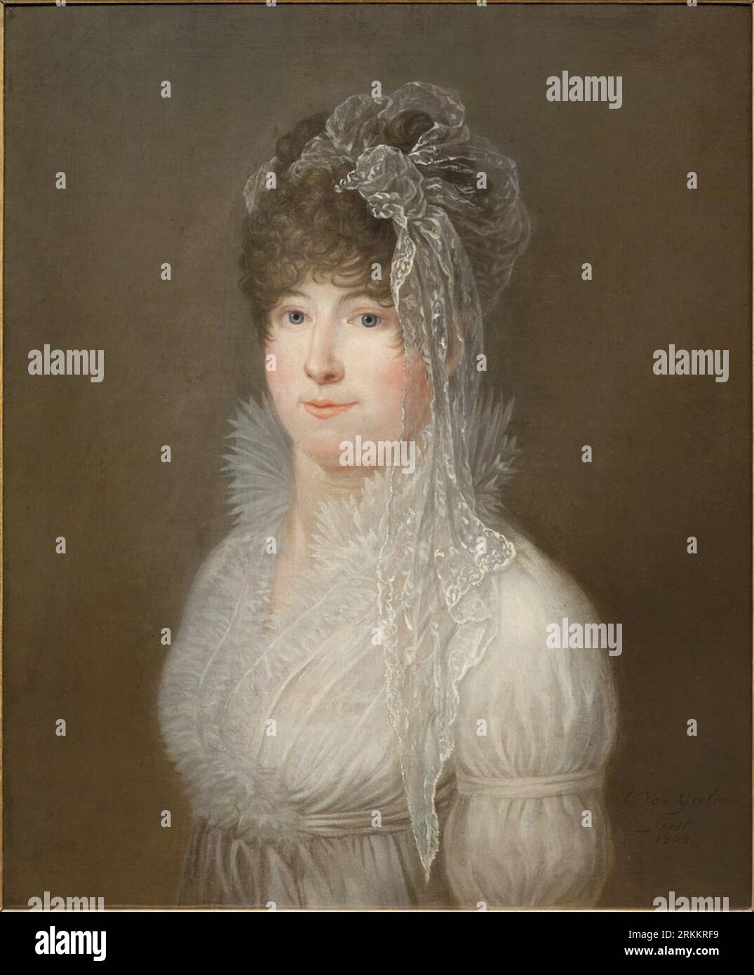 Portrait of Cornelia Johanna van Nellesteyn (1782 1842) 1804 by
