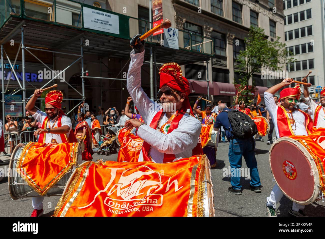 Indian-American dance troupe performs at the Indian Independence Day