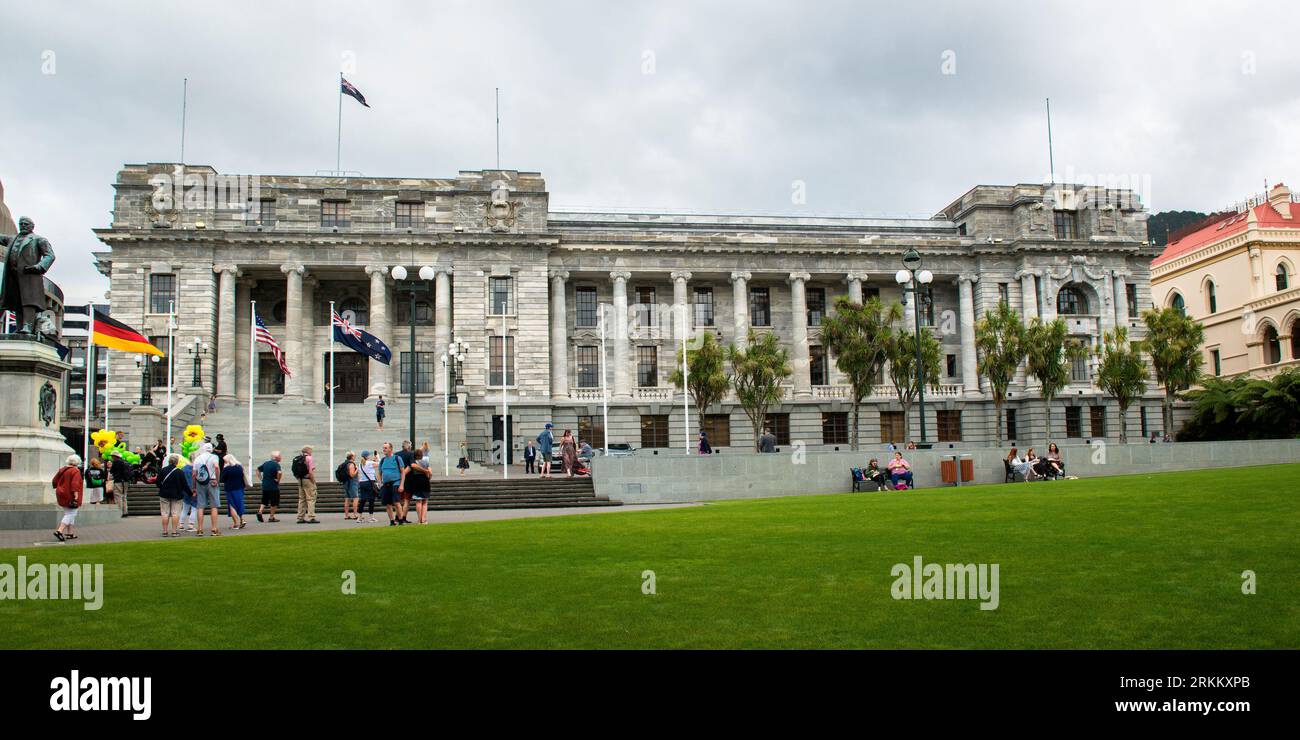 New Zealand Parliament Buildings, Wellington, North Island, New Zealand