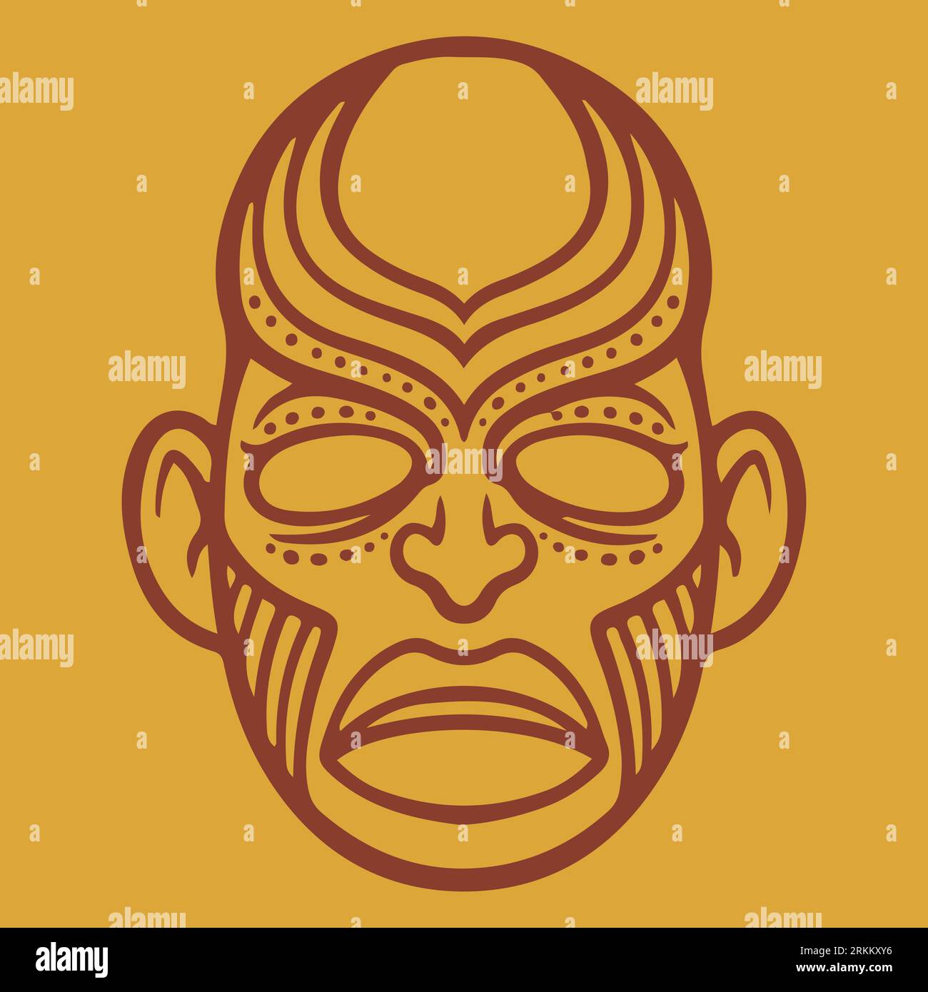 Ethnic african m ancient ritual religious element of ancient maya
