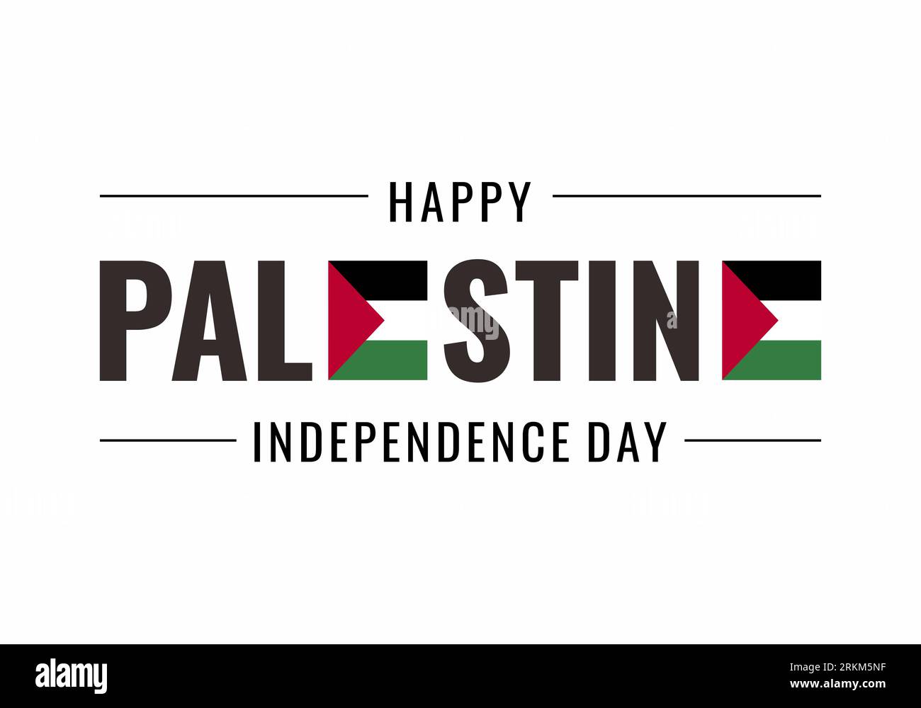 Palestine Independence Day design. Palestine Happy Independence Day