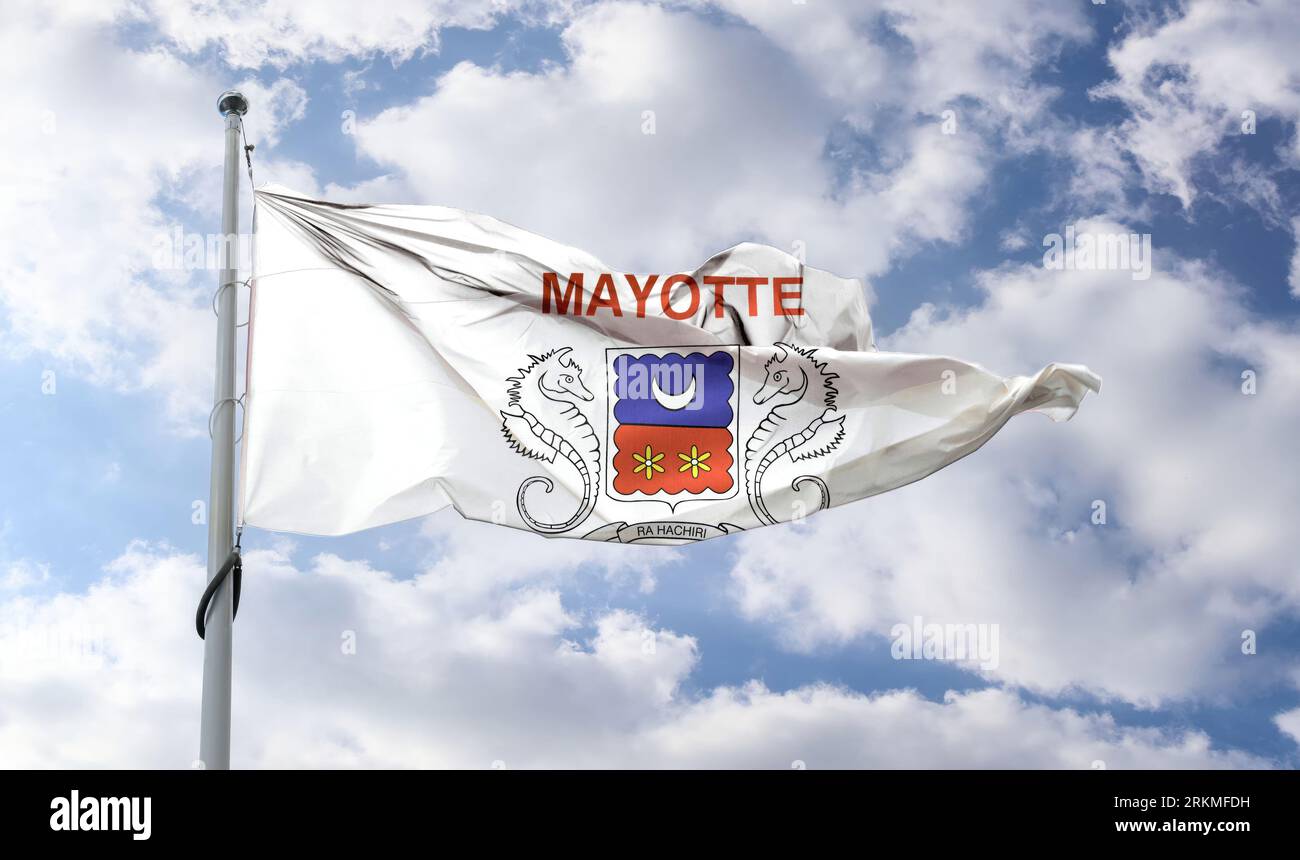 Usa and mayotte flag hi-res stock photography and images - Alamy