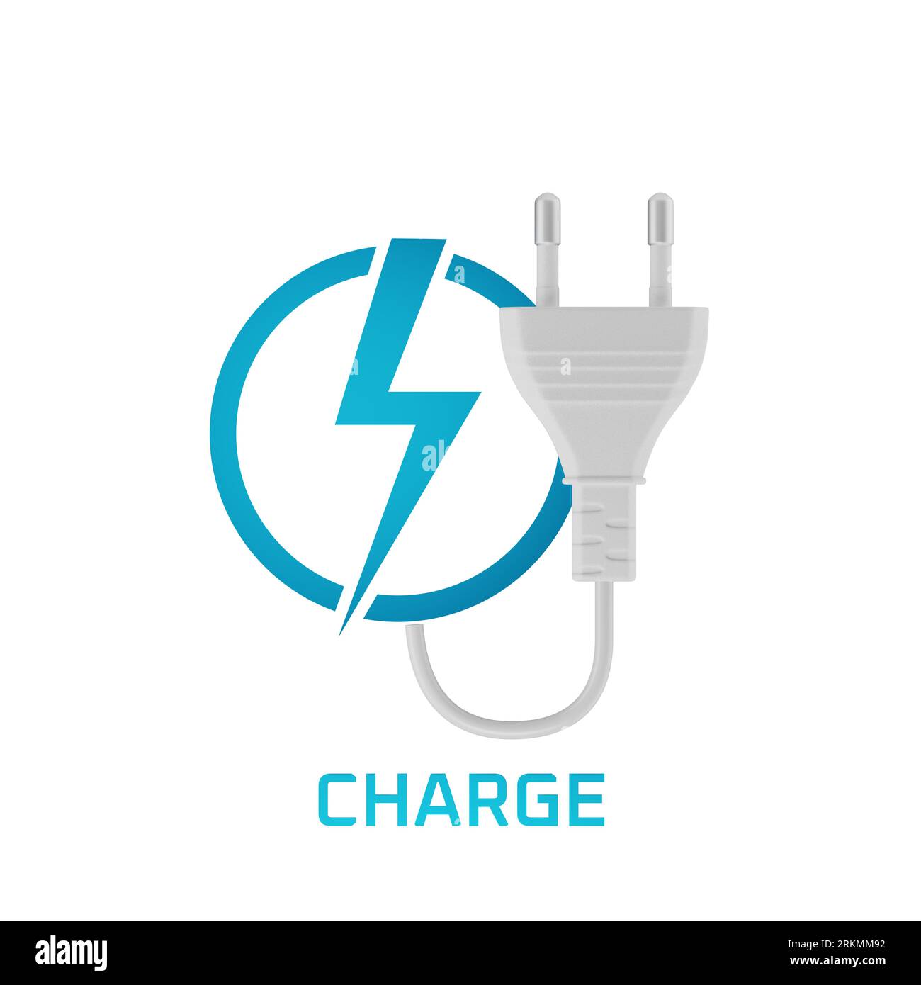 Plug for connection to the electrical network. Charging electric vehicles from an electrical
