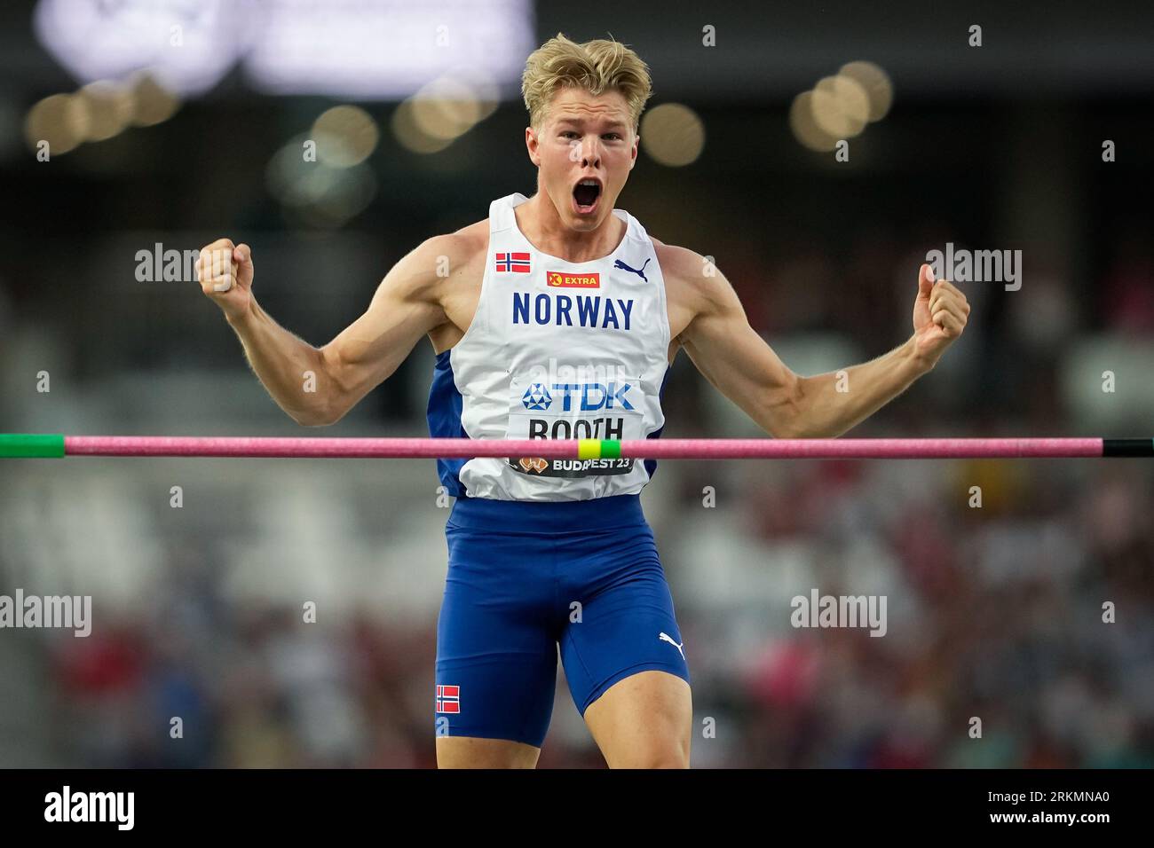 Budapest, Hungary 20230825.Markus Rooth competes in the decathlon