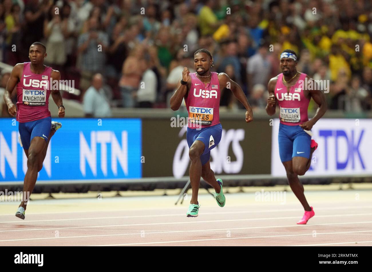 Noah lyles budapest 2023 hires stock photography and images Alamy