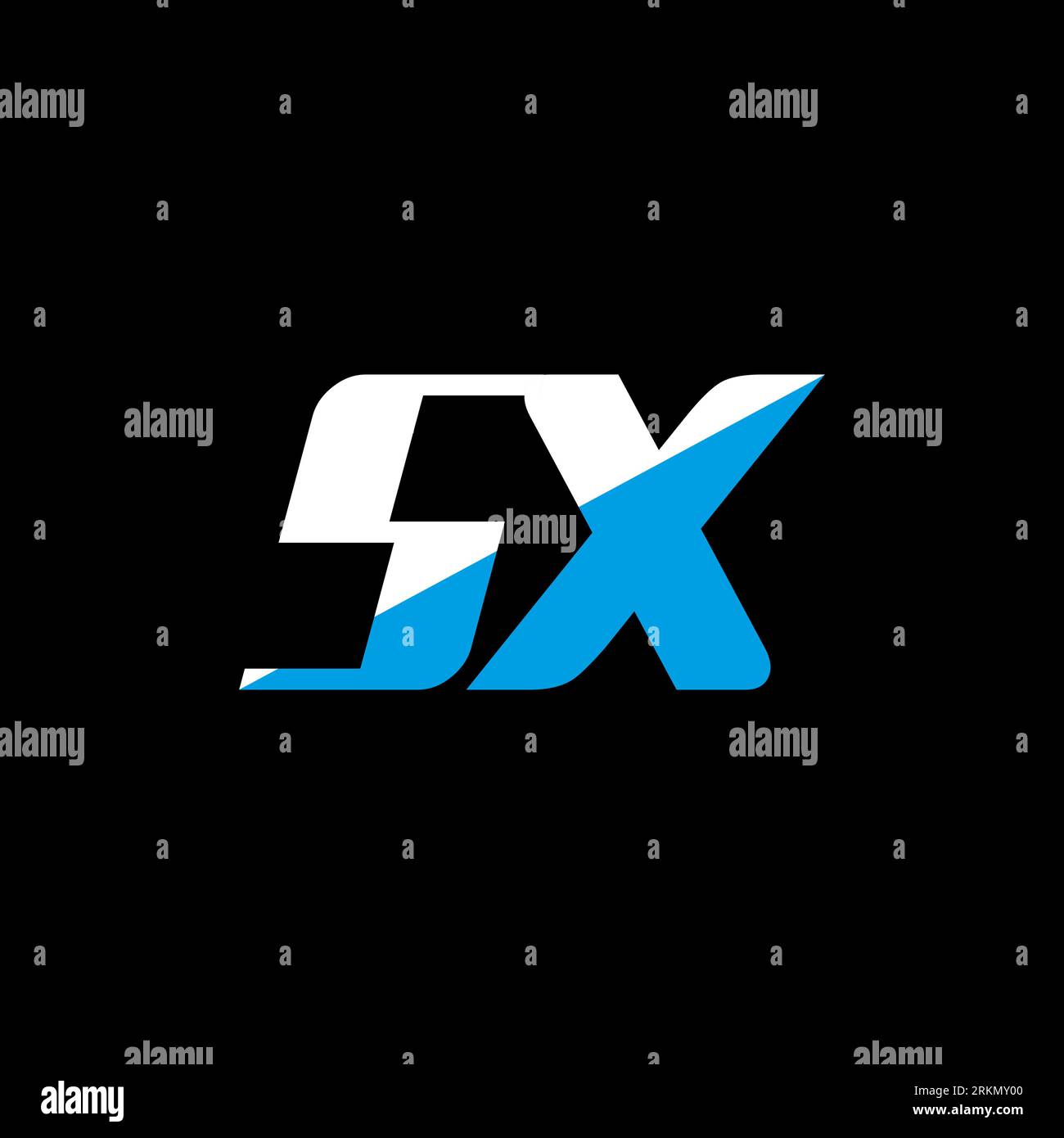 Letter sx logo hi-res stock photography and images - Alamy