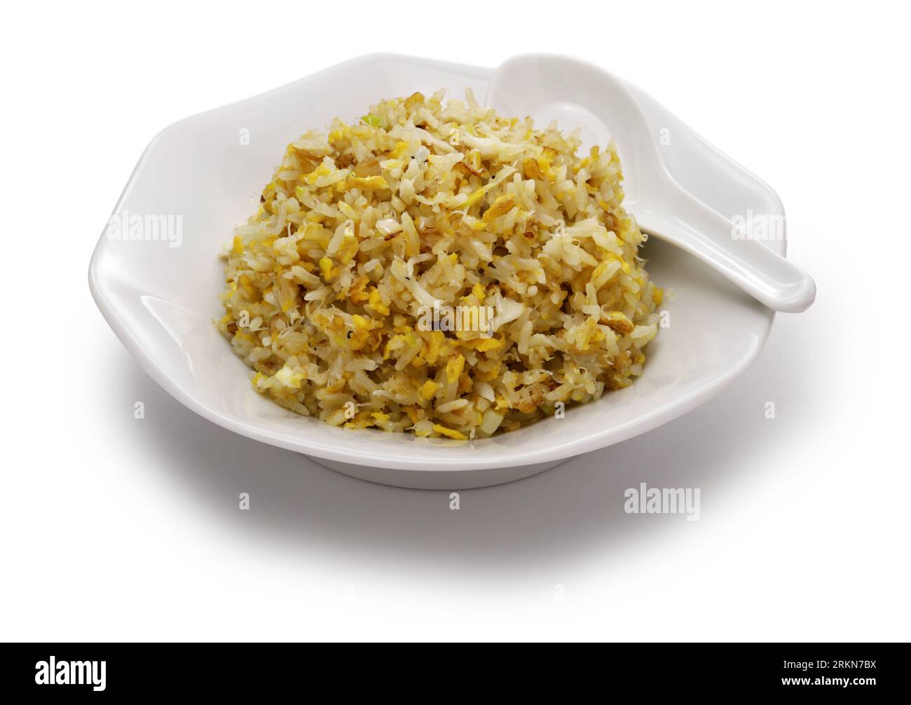 crab meat fried rice, Chinese cuisine Stock Photo