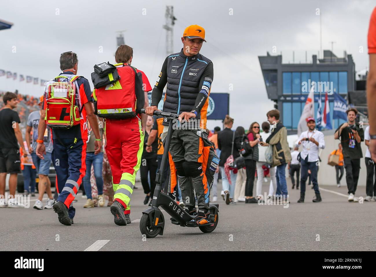 Zandvoort, Netherlands. 25th Aug, 2023. Lando Norris 4 (GBR), McLaren