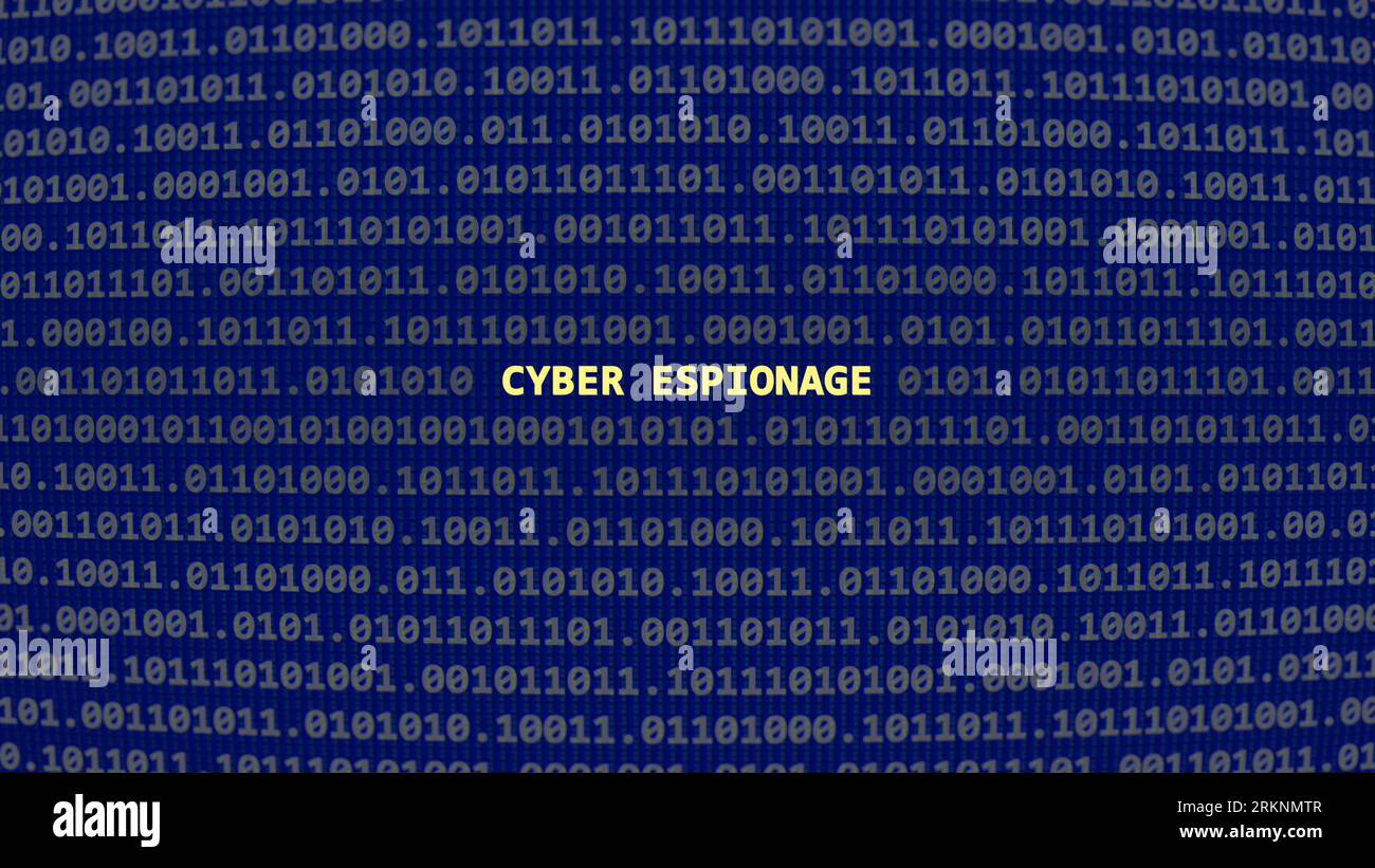 Cyber attack Stock Photo