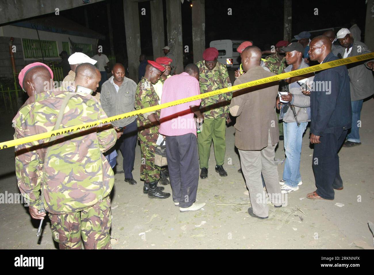 Police station in nairobi kenya hi-res stock photography and