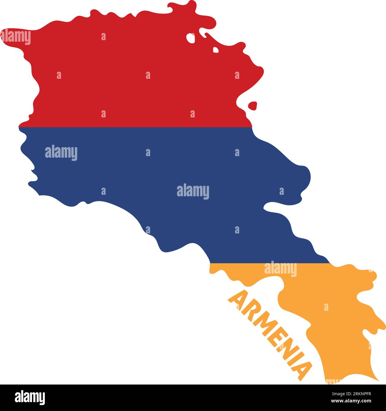 Armenia outline map hi-res stock photography and images - Alamy