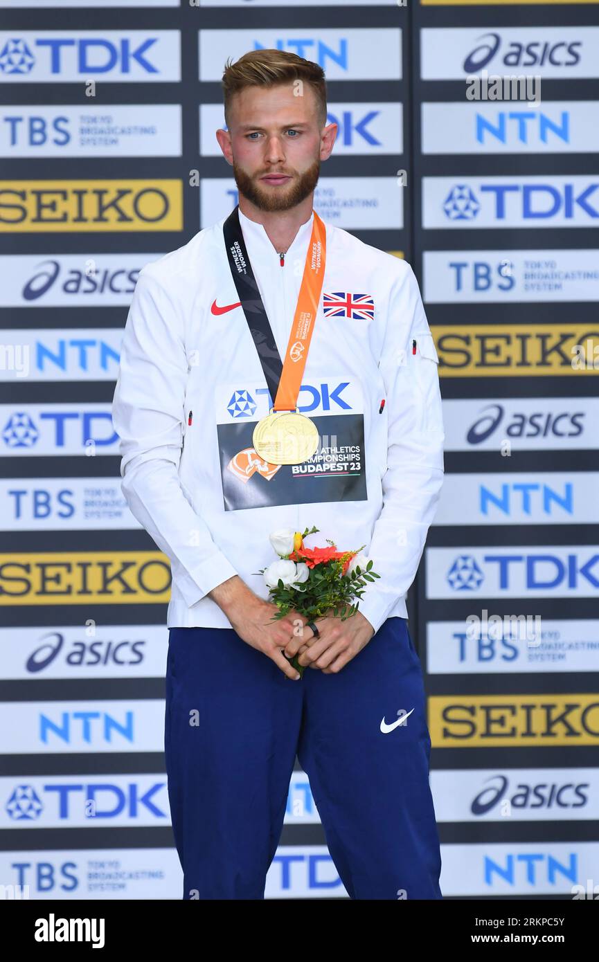 Gold medal winner budapest 2023 hi-res stock photography and images - Alamy