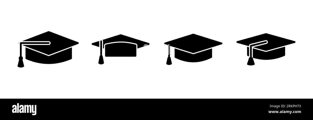 Education icon vector. graduation cap icon vector Stock Vector Image ...