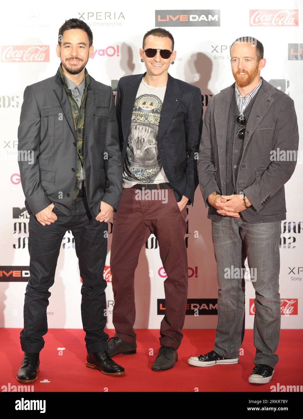 Linkin park members hi-res stock photography and images - Alamy